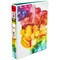 Avery Mini 3 Ring Binder, Holds 5.5" x 8.5" Paper, 1" Round Rings, 175-Sheet Capacity, 1.4 Inch Wide Spine, Rainbow Inkblot Design (18714)